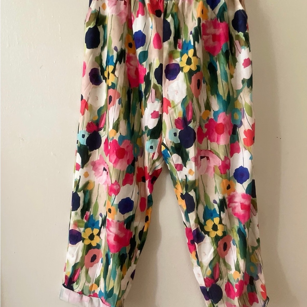 Floral Multicolor Pants